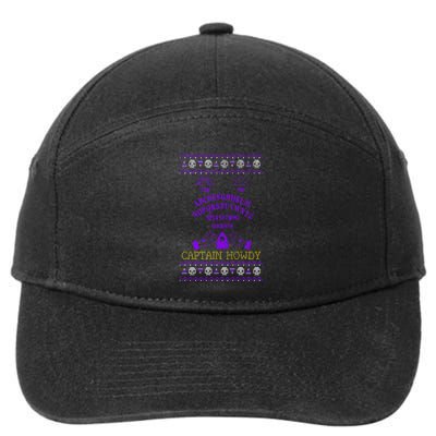 Captain Howdy Halloween Spirit Board Gift 7-Panel Snapback Hat
