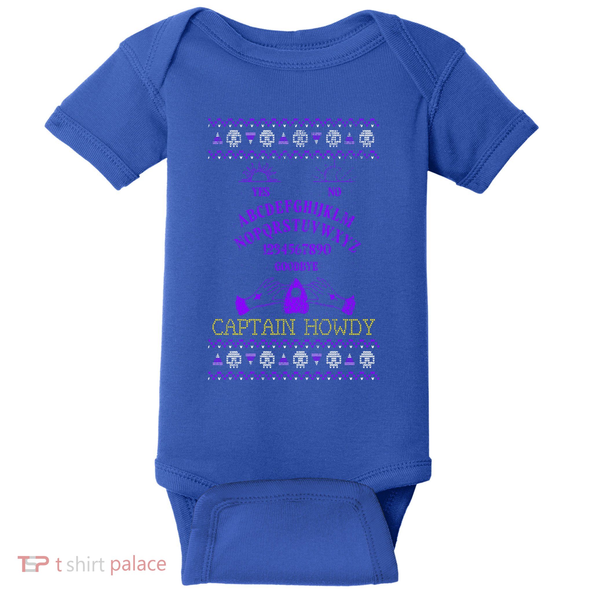 Captain Howdy Halloween Spirit Board Gift Baby Bodysuit
