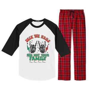 Christmas Happy Holidays Funny Christmas Family Raglan Sleeve Pajama Set