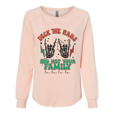 Christmas Happy Holidays Funny Christmas Family Womens California Wash Sweatshirt