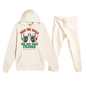 Christmas Happy Holidays Funny Christmas Family Premium Hooded Sweatsuit Set