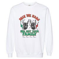 Christmas Happy Holidays Funny Christmas Family Garment-Dyed Sweatshirt