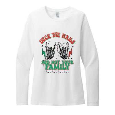 Christmas Happy Holidays Funny Christmas Family Womens CVC Long Sleeve Shirt