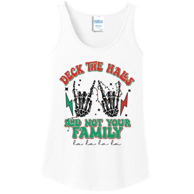 Christmas Happy Holidays Funny Christmas Family Ladies Essential Tank