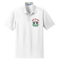 Christmas Happy Holidays Funny Christmas Family Dry Zone Grid Polo