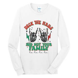 Christmas Happy Holidays Funny Christmas Family Tall Long Sleeve T-Shirt