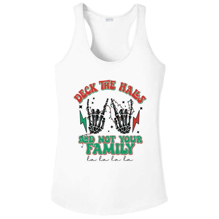 Christmas Happy Holidays Funny Christmas Family Ladies PosiCharge Competitor Racerback Tank