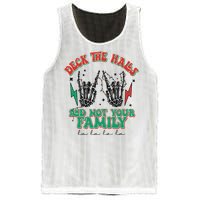 Christmas Happy Holidays Funny Christmas Family Mesh Reversible Basketball Jersey Tank