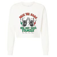 Christmas Happy Holidays Funny Christmas Family Cropped Pullover Crew