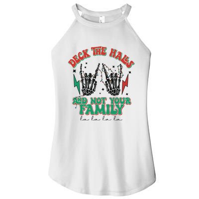 Christmas Happy Holidays Funny Christmas Family Women's Perfect Tri Rocker Tank