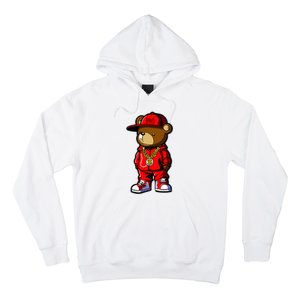 Cute Hip Hop Teddy Bear Hoodie