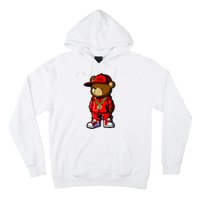 Cute Hip Hop Teddy Bear Hoodie