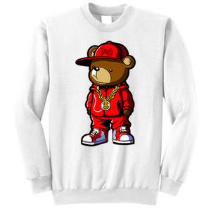 Cute Hip Hop Teddy Bear Sweatshirt