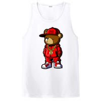 Cute Hip Hop Teddy Bear PosiCharge Competitor Tank