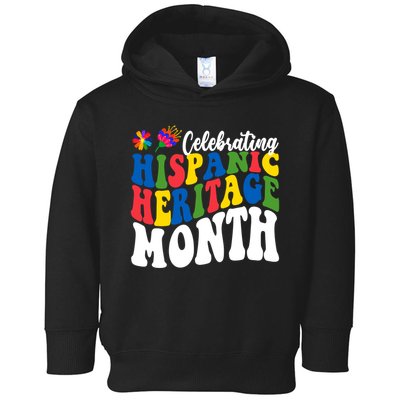 Celebrating Hispanic Heritage Month Colorful Toddler Hoodie