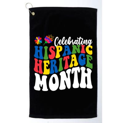 Celebrating Hispanic Heritage Month Colorful Golf Towel