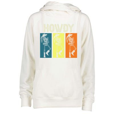 Cow Howdy Horse Rider Western Cool Derby Horse Racing Gift Womens Funnel Neck Pullover Hood