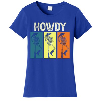 Cow Howdy Horse Rider Western Cool Derby Horse Racing Gift Women's T-Shirt