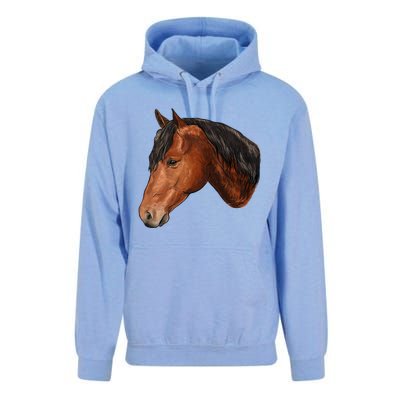 Cute Horse Head Unisex Surf Hoodie