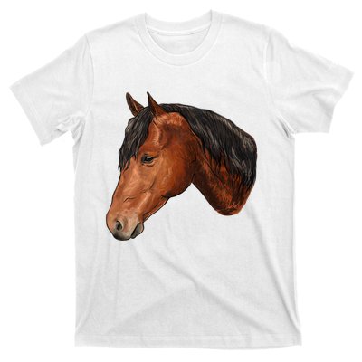 Cute Horse Head T-Shirt