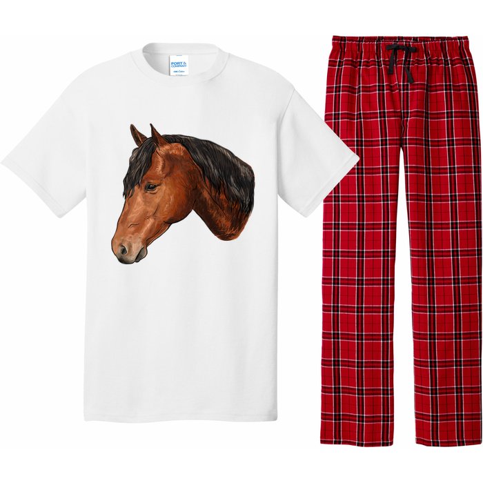 Cute Horse Head Pajama Set