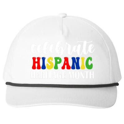 Celebrate Hispanic Heritage Month Snapback Five-Panel Rope Hat