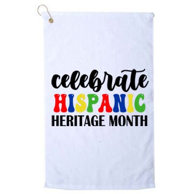 Celebrate Hispanic Heritage Month Platinum Collection Golf Towel