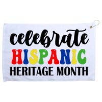 Celebrate Hispanic Heritage Month Grommeted Golf Towel