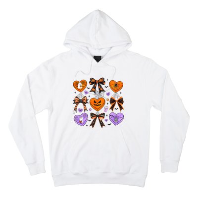 Candy Hearts Halloween Pumpkin Spooky Hoodie