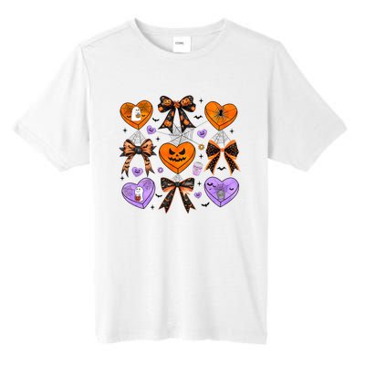 Candy Hearts Halloween Pumpkin Spooky Tall Fusion ChromaSoft Performance T-Shirt