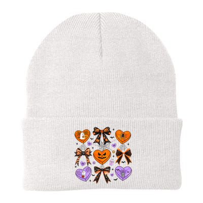 Candy Hearts Halloween Pumpkin Spooky Knit Cap Winter Beanie