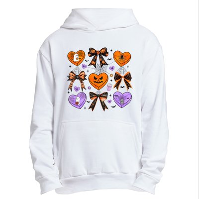 Candy Hearts Halloween Pumpkin Spooky Urban Pullover Hoodie