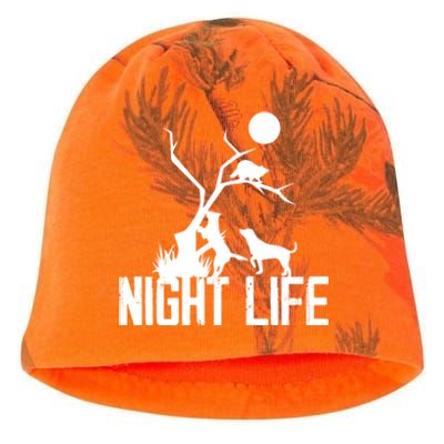 Coon Hound Hunting Night Life Hunting Dog Coon Hunting Gift Kati - Camo Knit Beanie