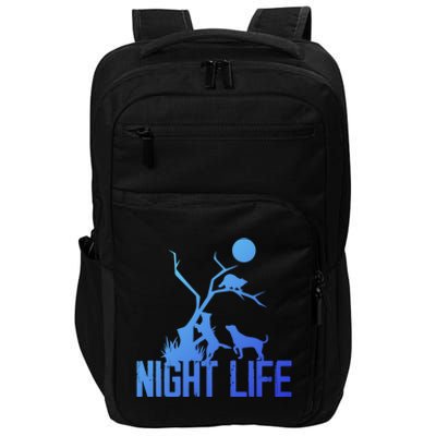 Coon Hound Hunting Night Life Hunting Dog Coon Hunting Gift Impact Tech Backpack