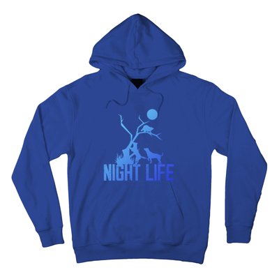 Coon Hound Hunting Night Life Hunting Dog Coon Hunting Gift Hoodie