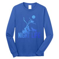 Coon Hound Hunting Night Life Hunting Dog Coon Hunting Gift Long Sleeve Shirt