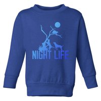 Coon Hound Hunting Night Life Hunting Dog Coon Hunting Gift Toddler Sweatshirt