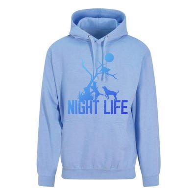 Coon Hound Hunting Night Life Hunting Dog Coon Hunting Gift Unisex Surf Hoodie