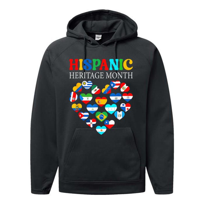 Celebrate Hispanic Heritage Month with a Heart Performance Fleece Hoodie