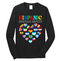 Celebrate Hispanic Heritage Month with a Heart Long Sleeve Shirt