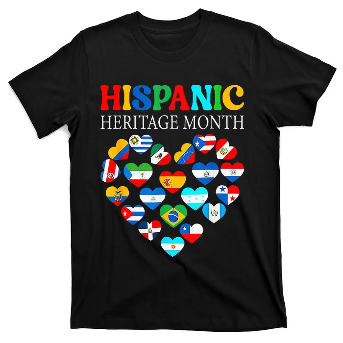 Celebrate Hispanic Heritage Month with a Heart T-Shirt