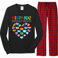 Celebrate Hispanic Heritage Month with a Heart Long Sleeve Pajama Set