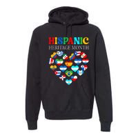 Celebrate Hispanic Heritage Month with a Heart Premium Hoodie