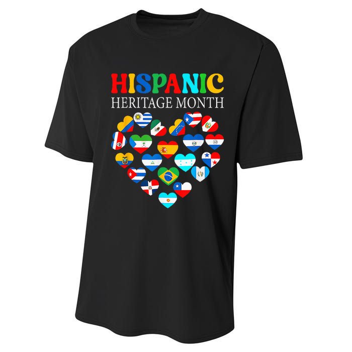 Celebrate Hispanic Heritage Month with a Heart Performance Sprint T-Shirt