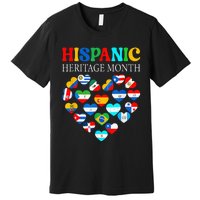 Celebrate Hispanic Heritage Month with a Heart Premium T-Shirt