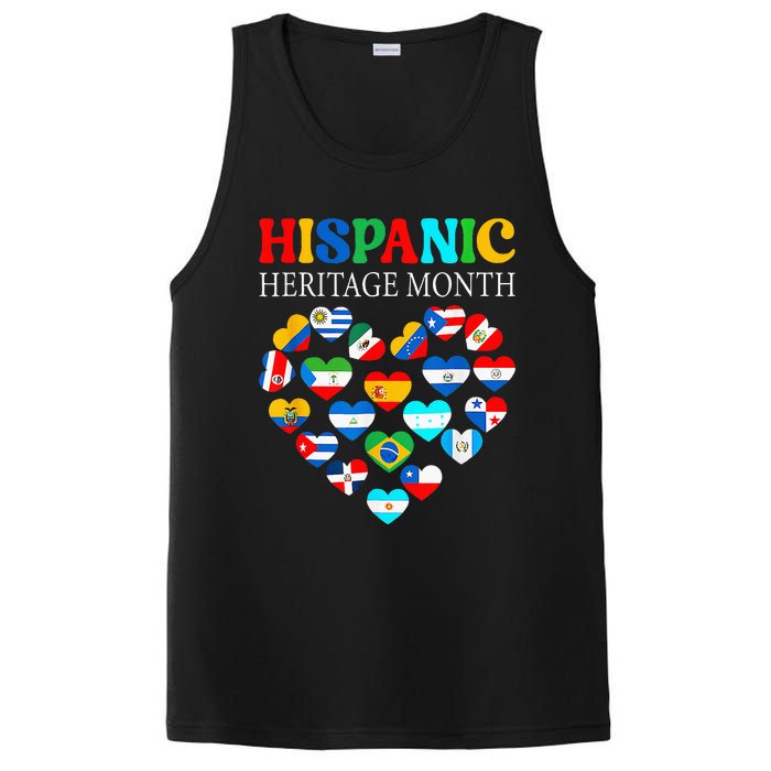 Celebrate Hispanic Heritage Month with a Heart PosiCharge Competitor Tank