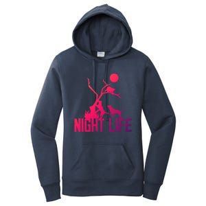 Coon Hound Hunting Night Life Hunting Dog Coon Hunting Gift Women's Pullover Hoodie