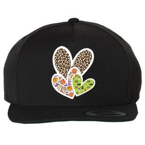 Cute Halloween Hearts Festive Wool Snapback Cap