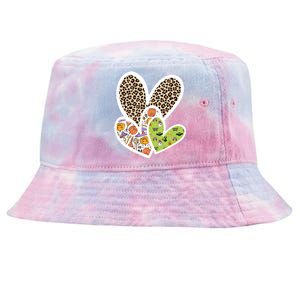 Cute Halloween Hearts Festive Tie-Dyed Bucket Hat