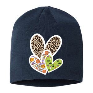 Cute Halloween Hearts Festive Sustainable Beanie